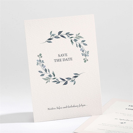 Save The Date Karte Schöner Glanz