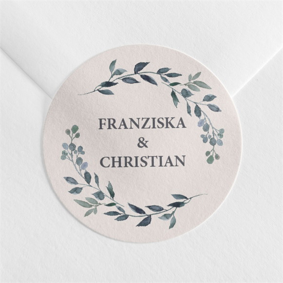 Aufkleber Hochzeit Schöner Glanz ref.N3601163