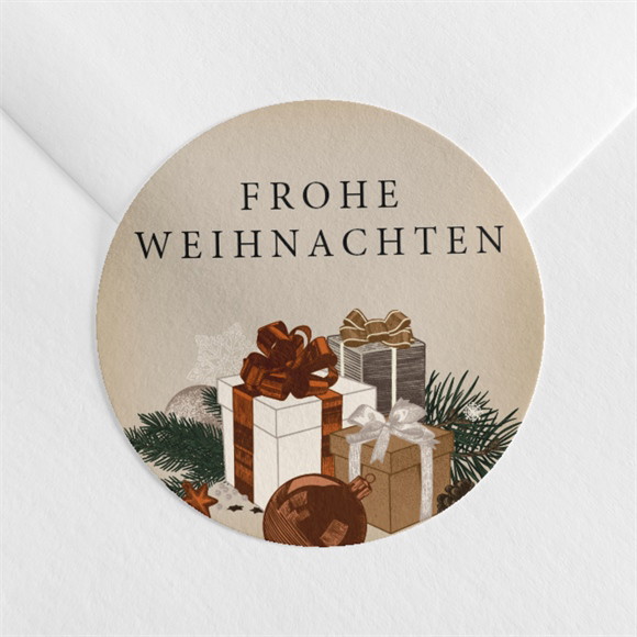Sticker Weihnachten Weihnachtsgeschenke ref.N360389