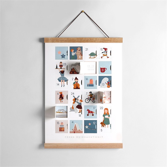 Adventskalender Kinderzeichnung ref.N26040