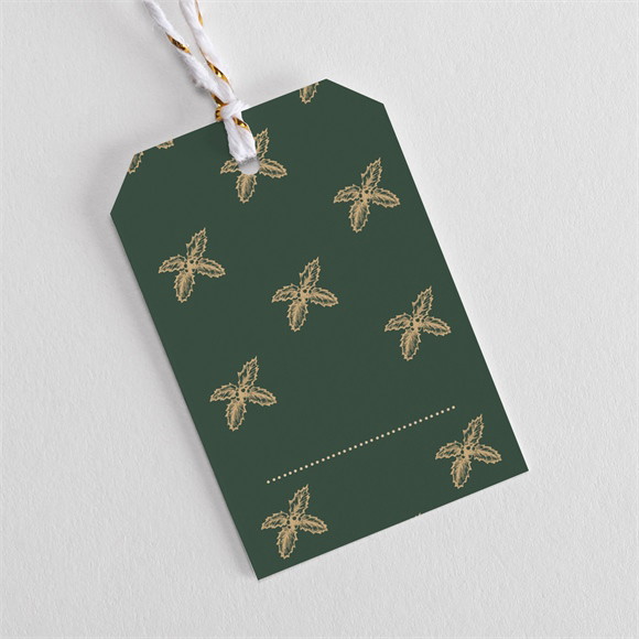 Geschenkanhänger Weihnachten Schöne Stechpalme ref.N291326