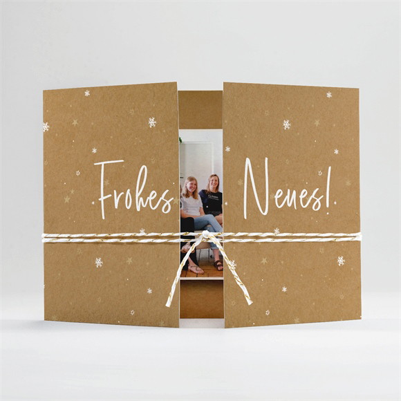 Weihnachtskarte Verschneite Wünsche ref.N70176