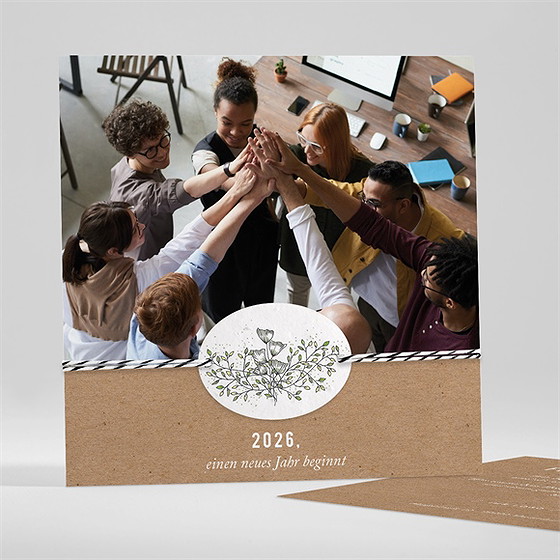 Weihnachtskarte Große Projekte