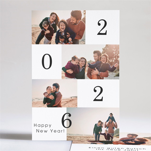 Weihnachtskarte Zahlenspiel ref.N241206