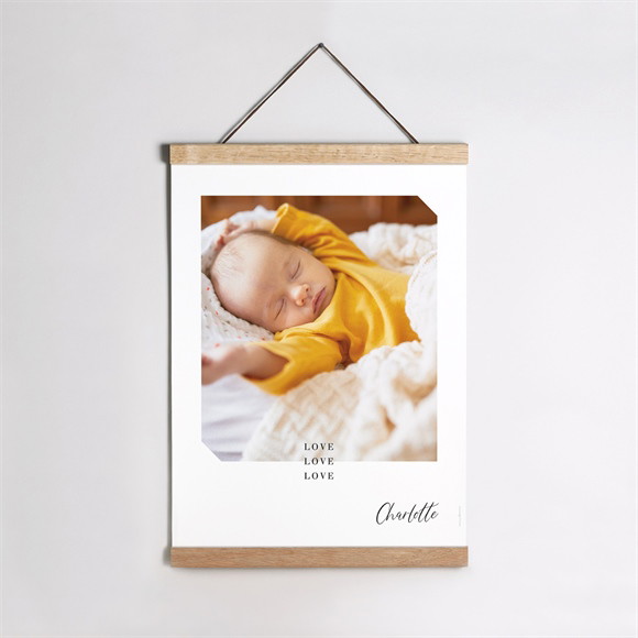 Geburtsposter Mein kleines Polaroid ref.N26016