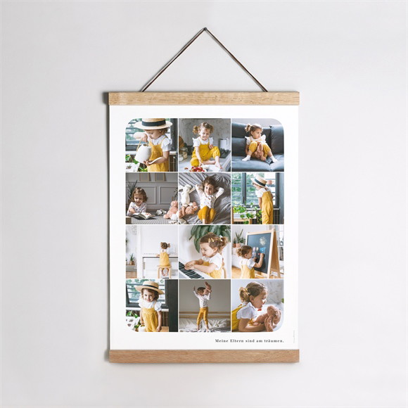 Geburtsposter Hübsches Mosaik ref.N26005