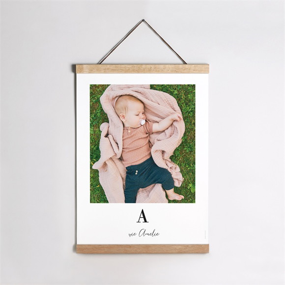 Geburtsposter Hübscher Kinderreim ref.N26018