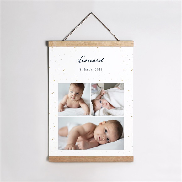 Geburtsposter Unter dem Sternenhimmel ref.N26063