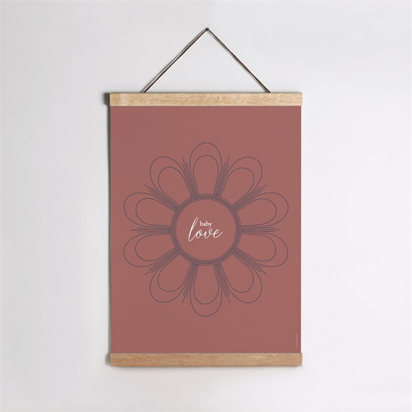 Geburtsposter Blaubeerzweig ref.N26030