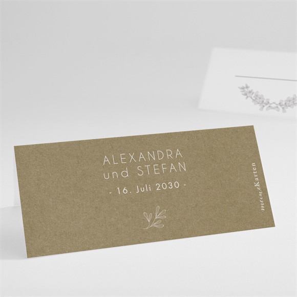 Tischkarte Hochzeit Festlichkeiten ref.N440895