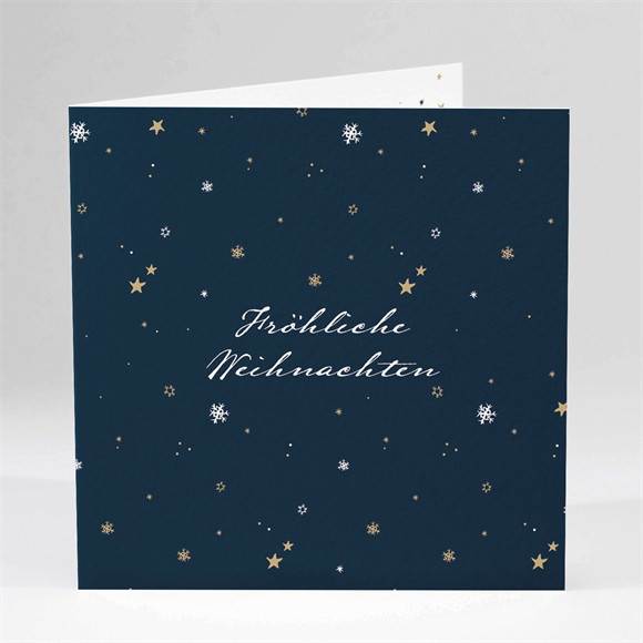 Weihnachtskarte Schöne Scheeflocken ref.N451180