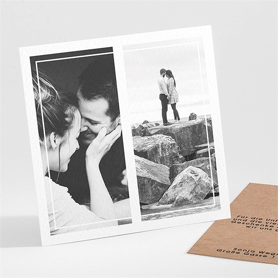 Dankeskarte Hochzeit Myriade