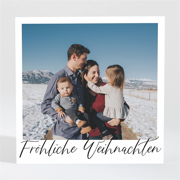 Weihnachtskarte Foto-Polaroid ref.N3001694