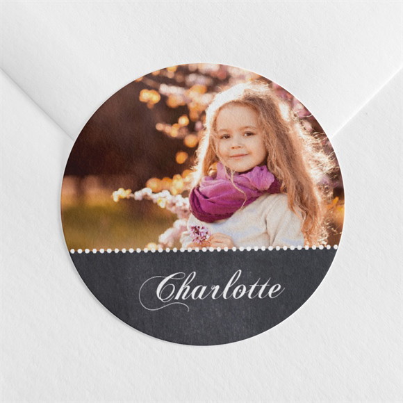 Aufkleber Kommunion Rosa Taube ref.N360562