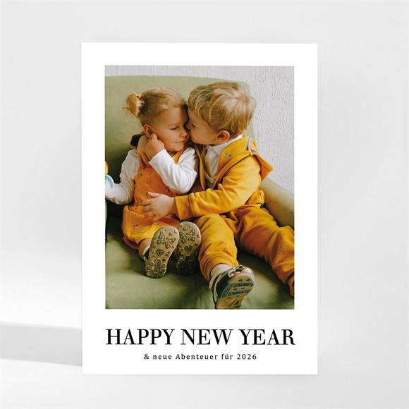 Weihnachtskarte Glück und Abenteuer ref.N21054