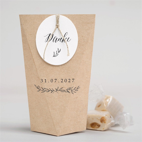 Geschenkbox Hochzeit Schick mit Schleife- Schachtel ref.N520158