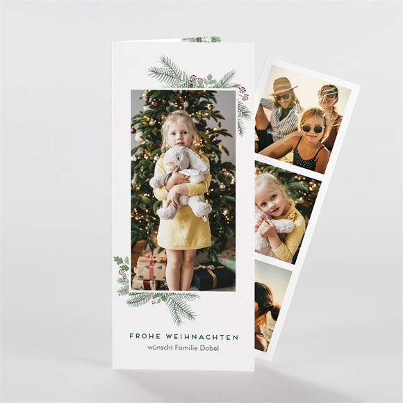 Weihnachtskarte Weihnachtszweig ref.N98130