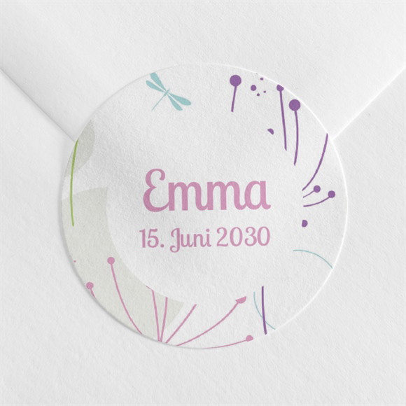 Aufkleber Konfirmation Farbenfrohe Konfirmation ref.N3601202