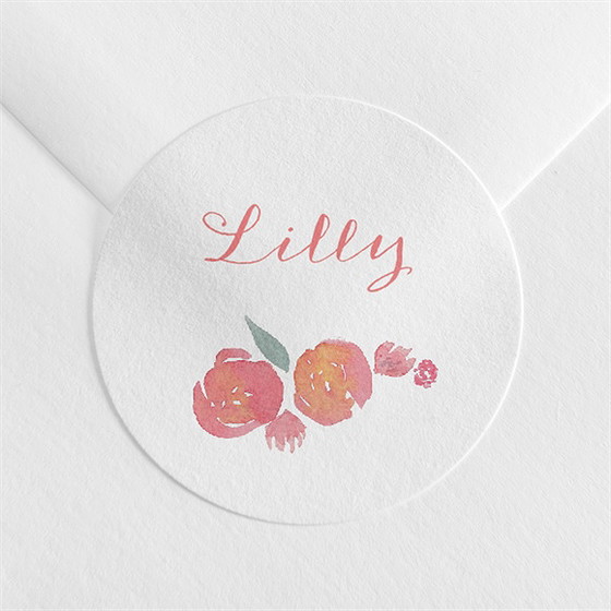 Aufkleber Konfirmation verziertes foto