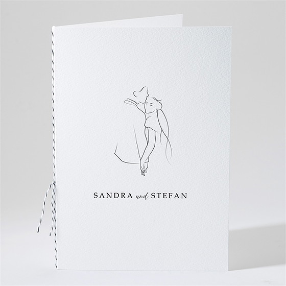 Kirchenheft Hochzeit skizze