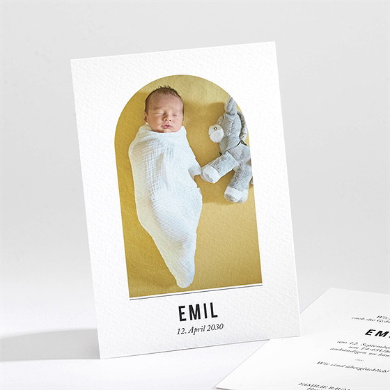 Geburtskarte Kleine Alkove