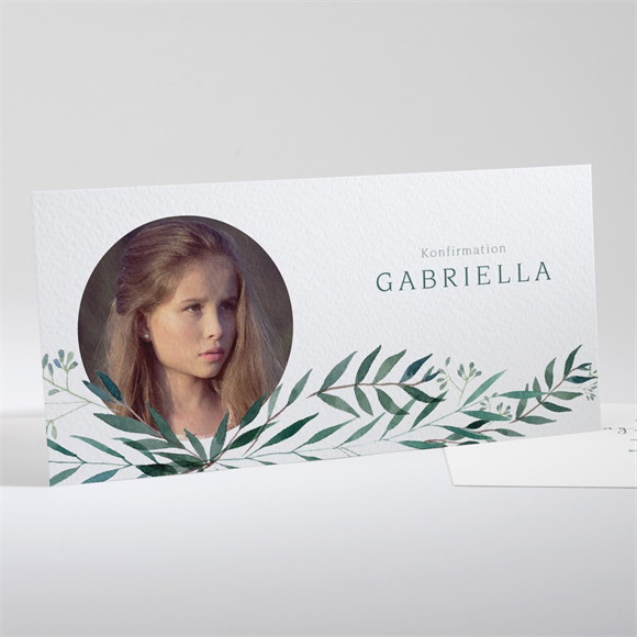 Einladung Konfirmation Olivenhain ref.N131121