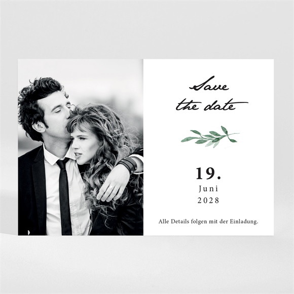 Save the Date Karte So schick - Magnet ref.N110104
