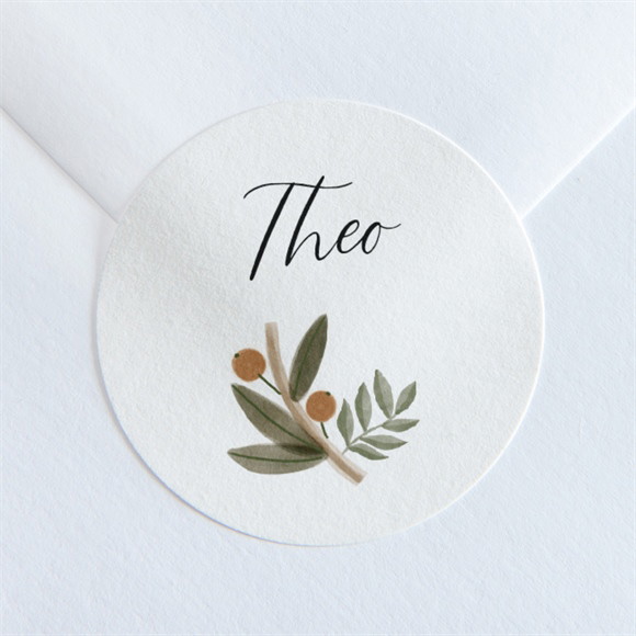 Sticker Geburt Präsentation ref.N360245