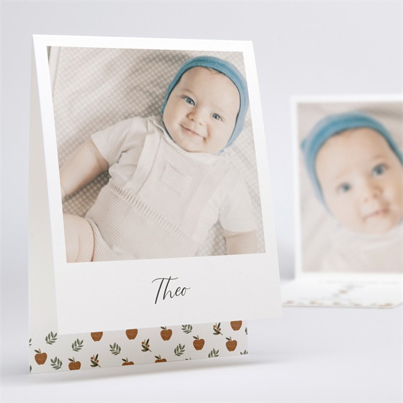 Geburtskarte Präsentation - Klappkarte ref.N50171