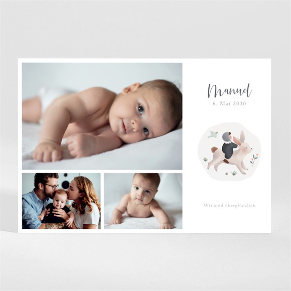 Geburtskarte Kleiner Ausflug - Magnet ref.N110188