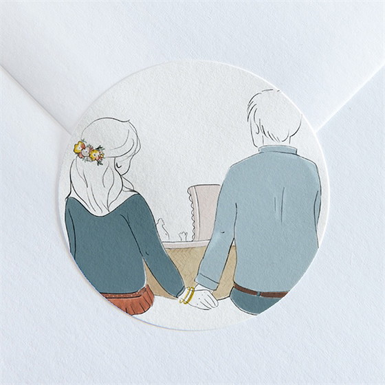 Sticker Geburt Familienbande