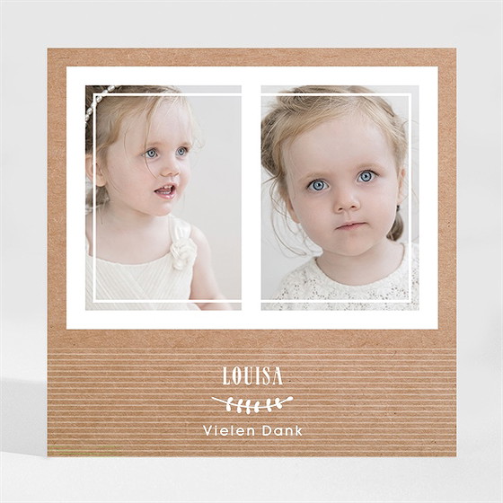 Dankeskarte Kommunion erstkommunion