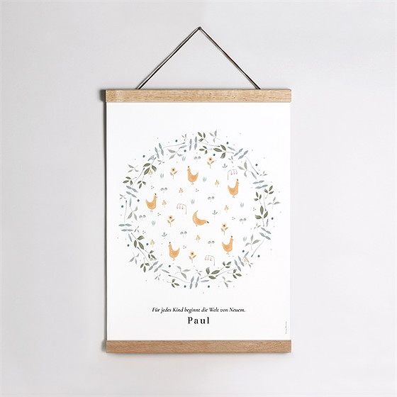 Geburtsposter Waldtierchen