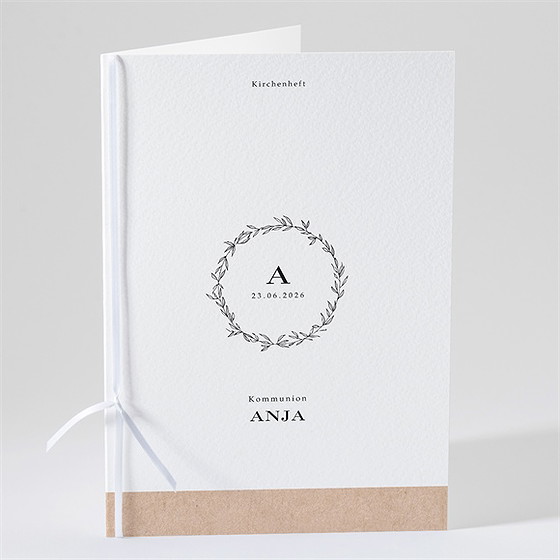 Kirchenheft Kommunion Elegante Kommunion