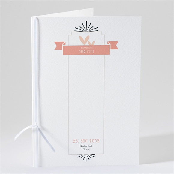 Kirchenheft Kommunion Fotoblock Einladung ref.N491184