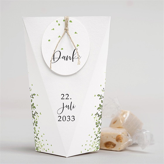 Geschenkbox Hochzeit Landkunstliebe - Schachtel