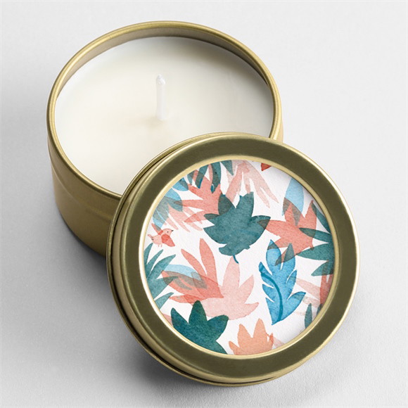 Kerze Geburt Flower Power ref.N360899