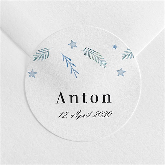 Sticker Geburt Wirbelwind