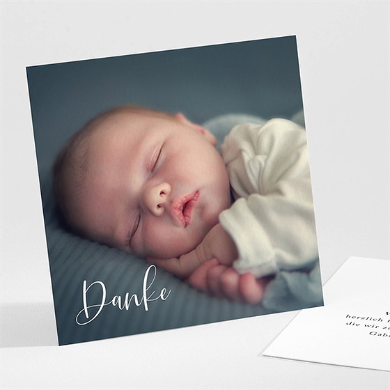 Dankeskarte Geburt Unser Kleiner Schatz