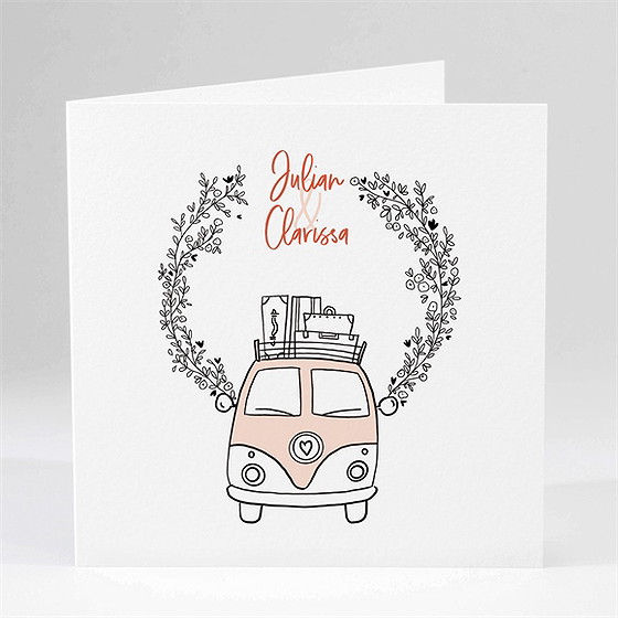 Hochzeitseinladung Love And Peace