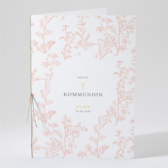 Kirchenheft Kommunion Pflanzendrucke ref.N491169