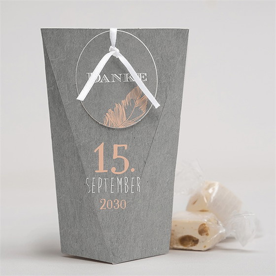Geschenkbox Kommunion Kommunionssymbole - Schachtel