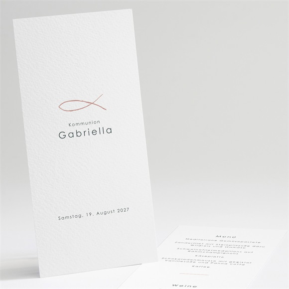 Menükarte Kommunion Heiliger Tag ref.N221213