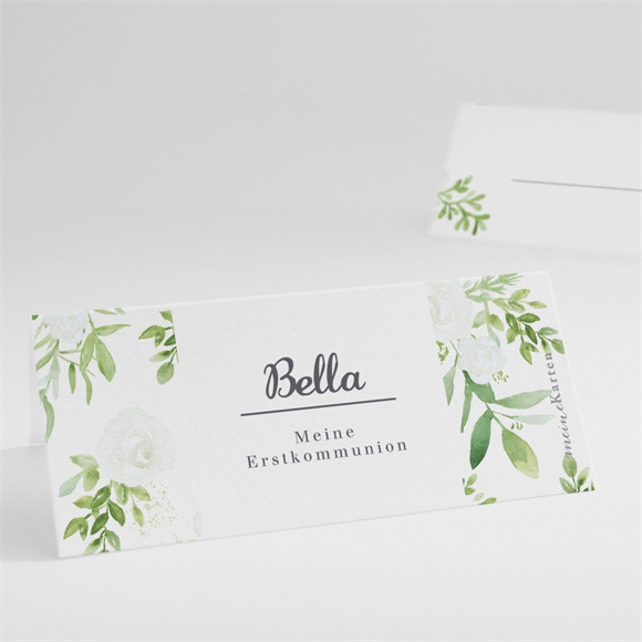 Tischkarte Kommunion Ornamente ref.N440858
