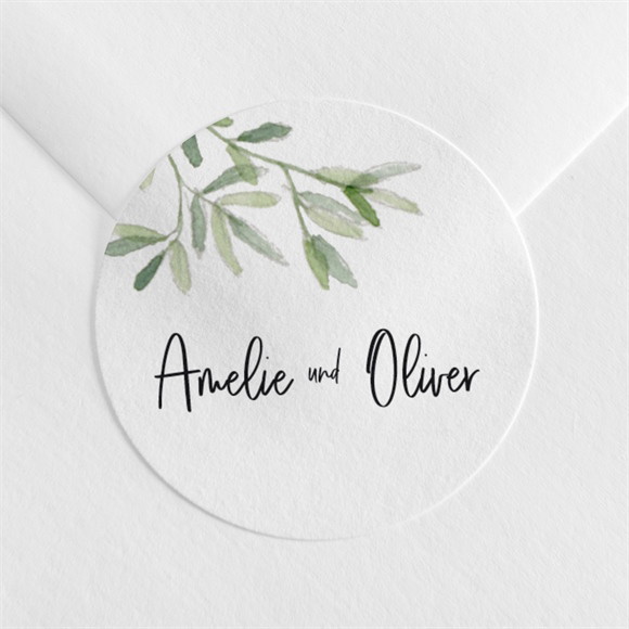 Aufkleber Hochzeit Olivenbaum ref.N360276