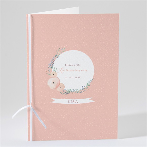 Kirchenheft Kommunion Zartes Rosa ref.N491341