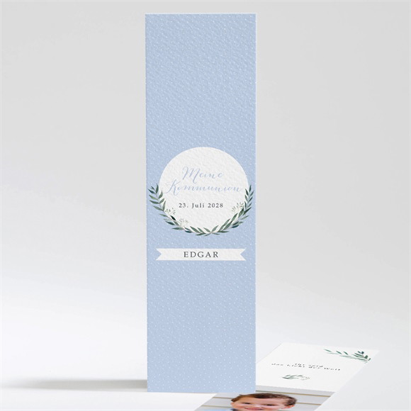 Andenken Kommunion Zartes Blau ref.N201113