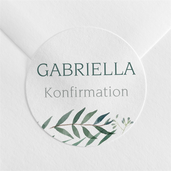 Aufkleber Konfirmation Olivenhain ref.N3601282