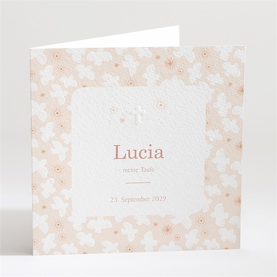 Einladung Taufe Taubenflug