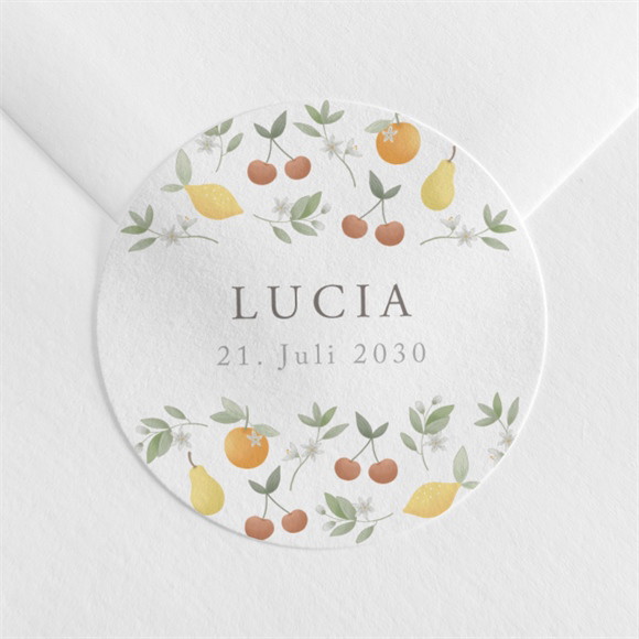 Sticker Geburt Frühlingspoesie ref.N3601102